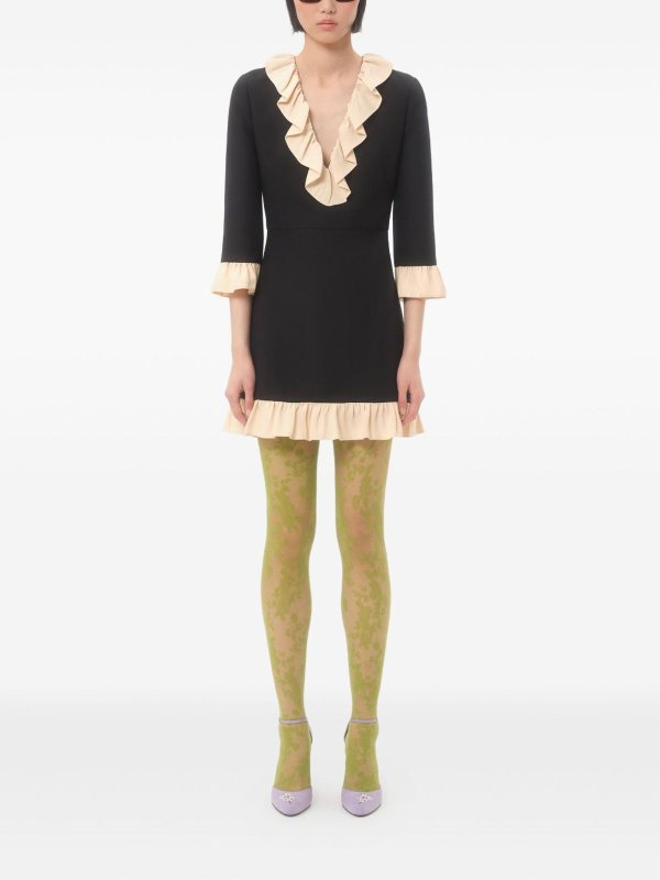 The Best Shops VALENTINO: short dresses - Wool And Silk Short Dress