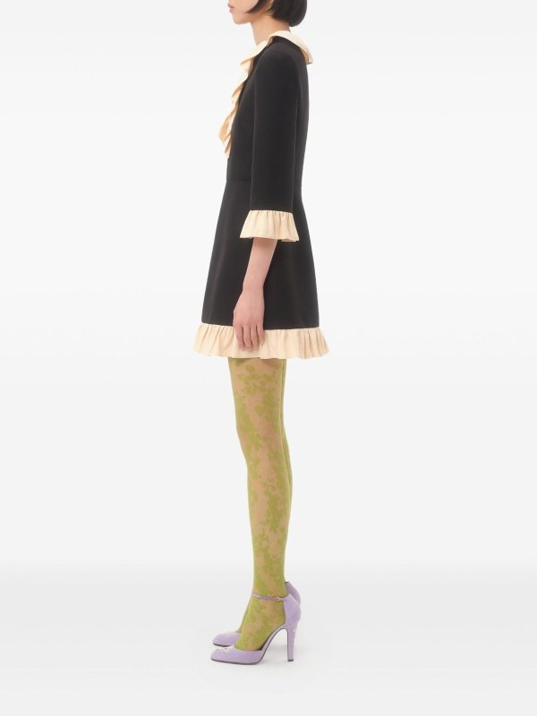 Wool And Silk Short Dress shop online: VALENTINO