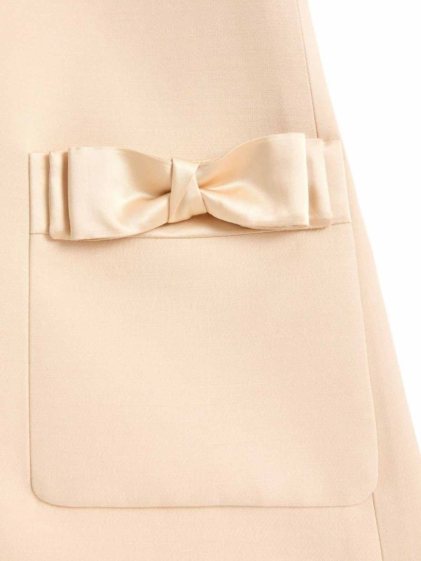 The Best Shops VALENTINO: Vestido Corto - Beis