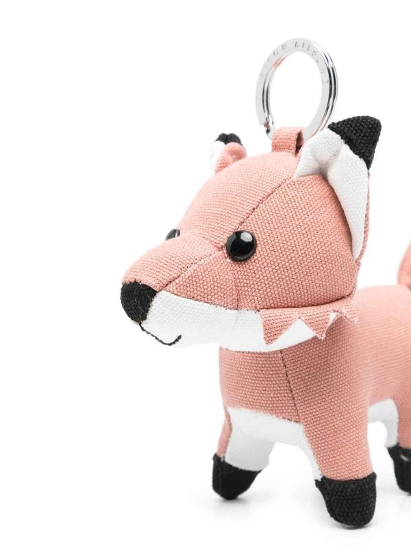 MAISON KITSUNÉ: key holders online - Fox Bag Charm