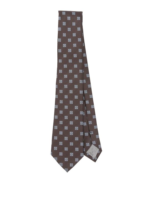 EMPORIO ARMANI: ties & bow ties - Silk Tie