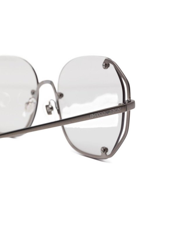 The Best Shops EMPORIO ARMANI: Sonnenbrillen - Sonnenbrille - Hellgrau