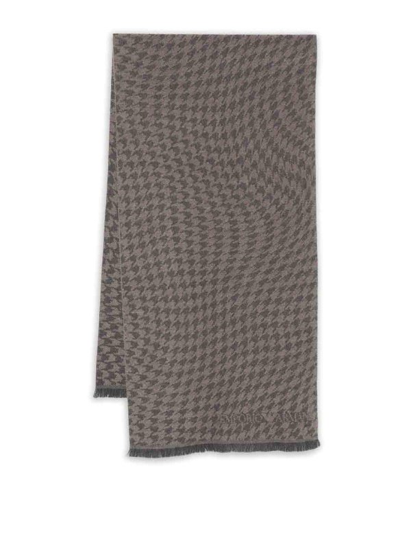 EMPORIO ARMANI: sciarpe e foulard - Sciarpa di lana