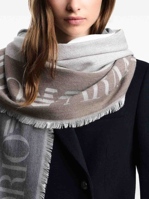 EMPORIO ARMANI: scarves online - Striped Stole