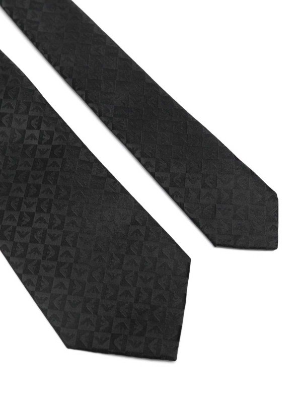 EMPORIO ARMANI: Corbatas y pajaritas online - Corbata - Negro