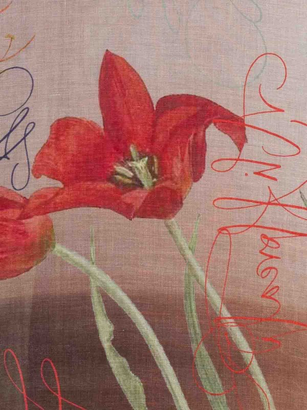 FALIERO SARTI: sciarpe e foulard online - Stola con stampa Flowers Feel