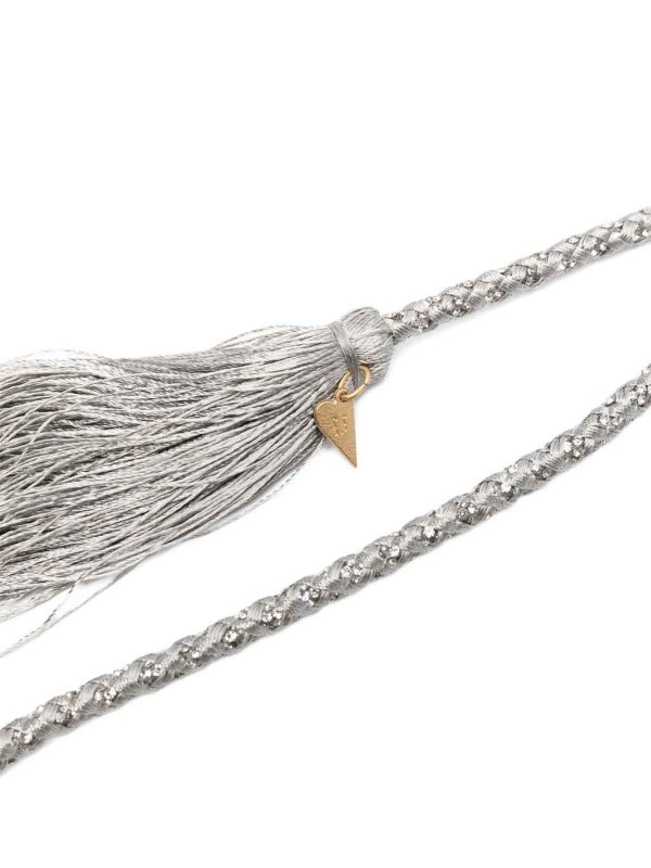 FORTE FORTE: belts online - Crystal And Tassels Belt