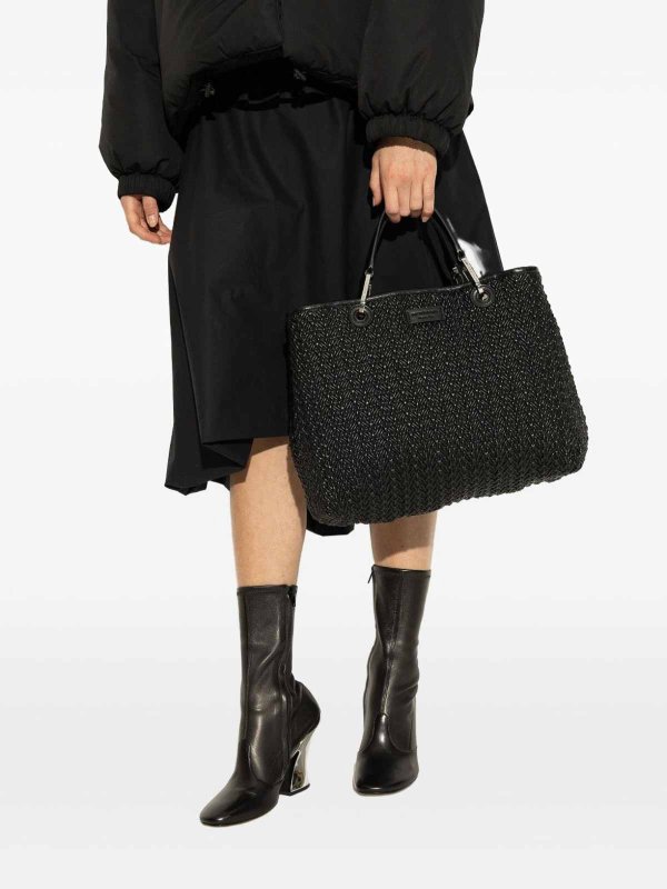 EMPORIO ARMANI: Bolsos Shopping online - Bolso Shopping - Negro
