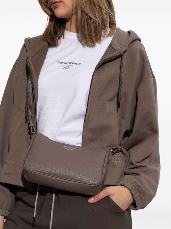 The Best Shops EMPORIO ARMANI: Sacs portés épaule  - Sac Porté Épaule - Gris