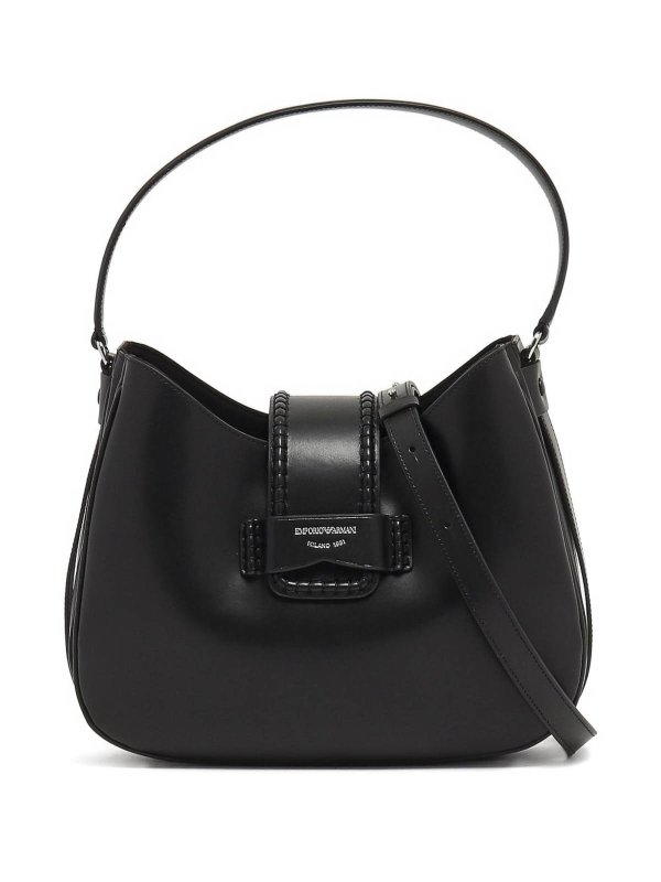 EMPORIO ARMANI buy online Medium Leather Hobo Bag