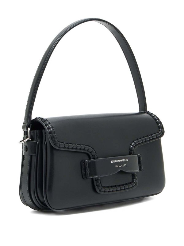 Leather Shoulder Bag shop online: EMPORIO ARMANI