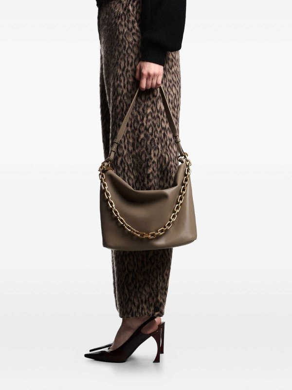 EMPORIO ARMANI: borse a spalla online - Borsa hobo media in pelle