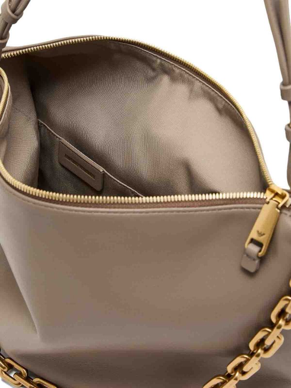 EMPORIO ARMANI buy online Borsa hobo media in pelle