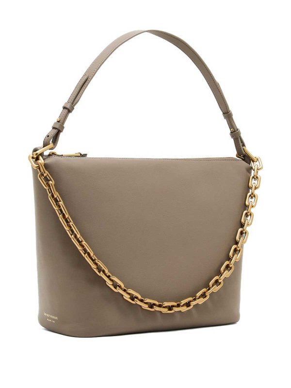 The Best Shops EMPORIO ARMANI: Borsa hobo media in pelle