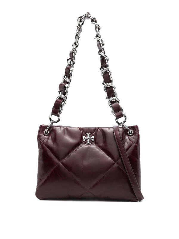 TORY BURCH: Bolsos de hombro - Bolsa De Hombro - Rojo Oscuro