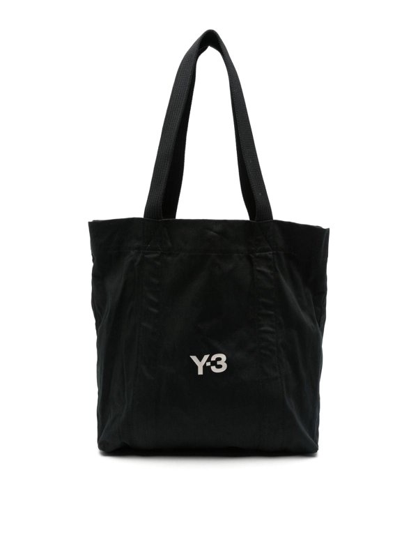 Y-3: shopper - Borsa in cotone