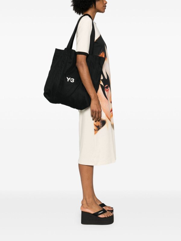 Y-3 buy online Borsa in cotone