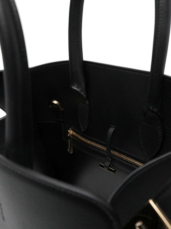 SALVATORE FERRAGAMO: Handtaschen online - Shopper - Schwarz