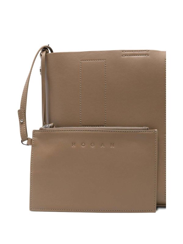 ショルダーバッグ - ライトブラウン shop online: HOGAN