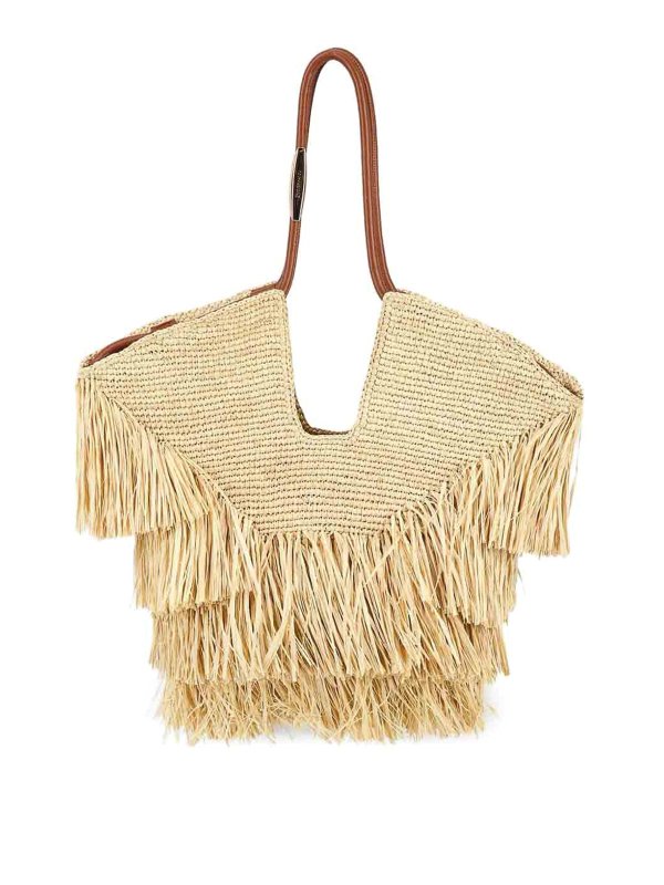 ZIMMERMANN: Handtaschen - Shopper - Beige