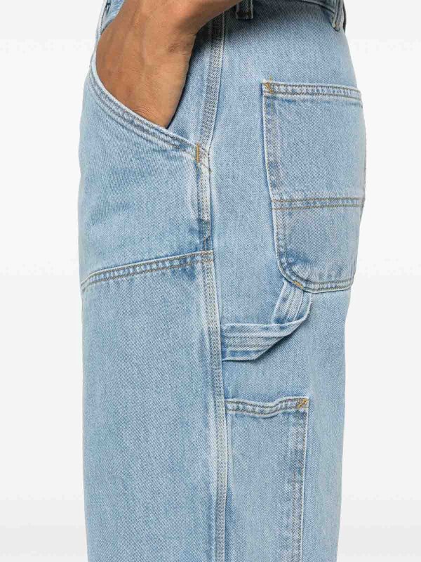 CARHARTT: straight leg jeans online - Double Knee Denim Jeans