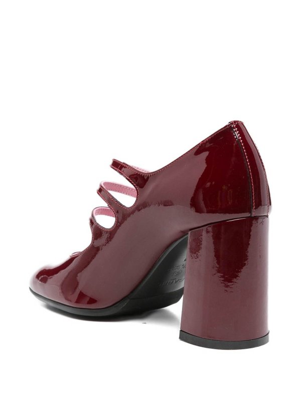 CAREL PARIS: court shoes online - Keel Patent Leather Pumps