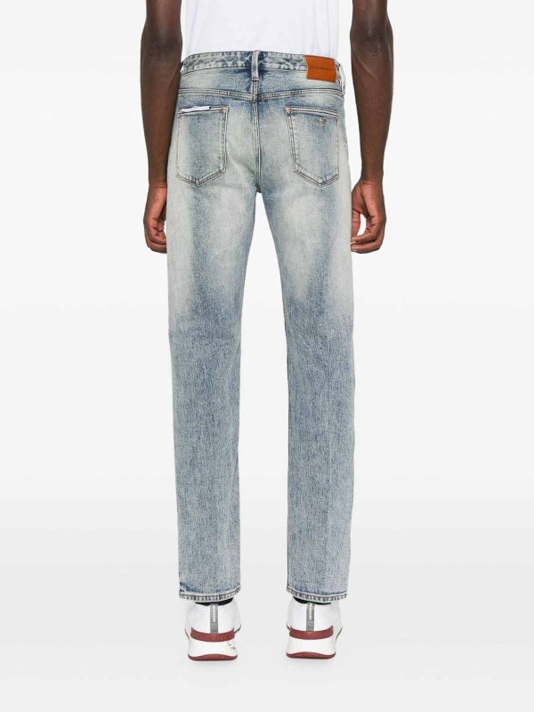 Denim Cotton Jeans shop online: EMPORIO ARMANI