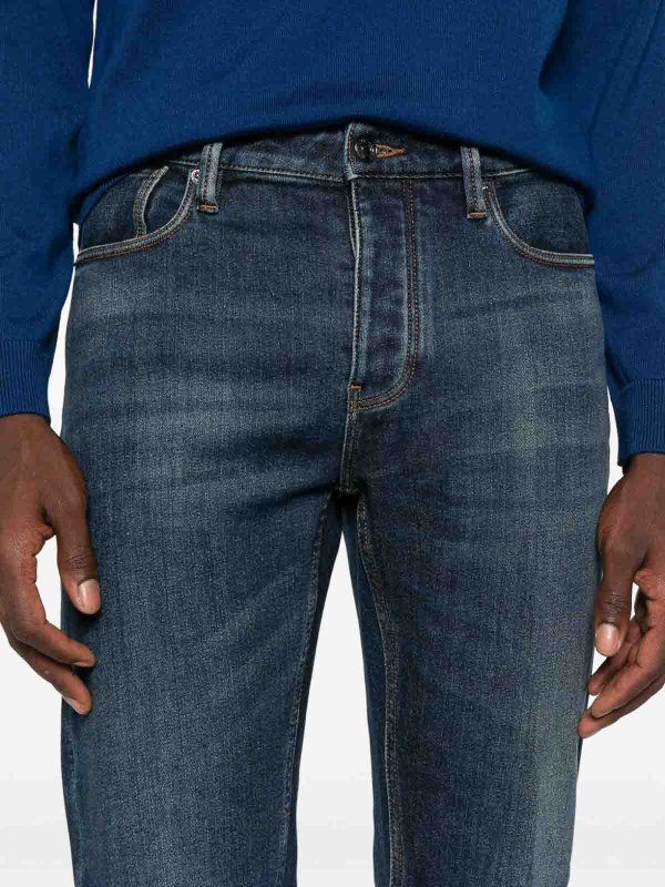 Denim Cotton Jeans shop online: EMPORIO ARMANI