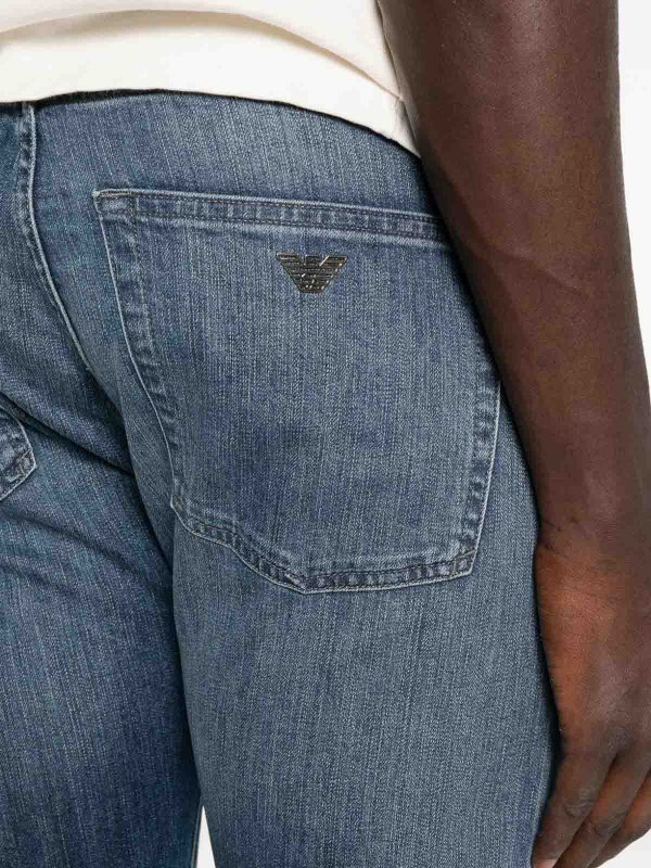 Denim Cotton Jeans shop online: EMPORIO ARMANI