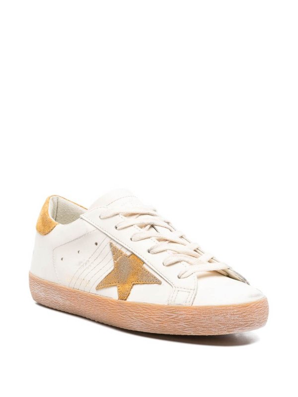 GOLDEN GOOSE: sneakers online - Sneakers  in pelle Super Star
