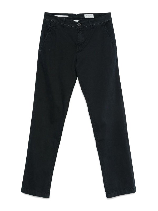 JACOB COHEN: Straight Leg Jeans - Straight Leg Jeans - Blau