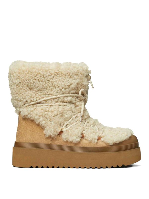 TORY BURCH: Stiefel - Stiefel - Beige
