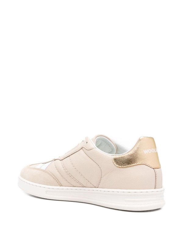 WOOLRICH: trainers online - Leather Sneakers