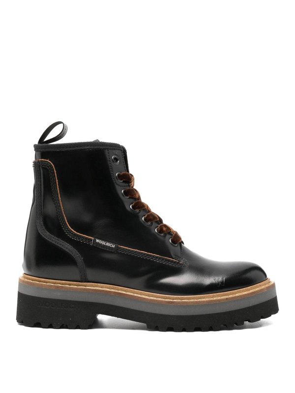 WOOLRICH: Stiefel - Stiefel - Schwarz