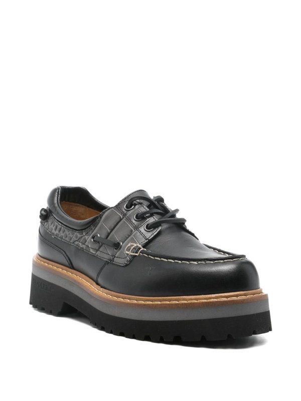 WOOLRICH: Mocasines y Zapatillas online - Mocasines - Negro