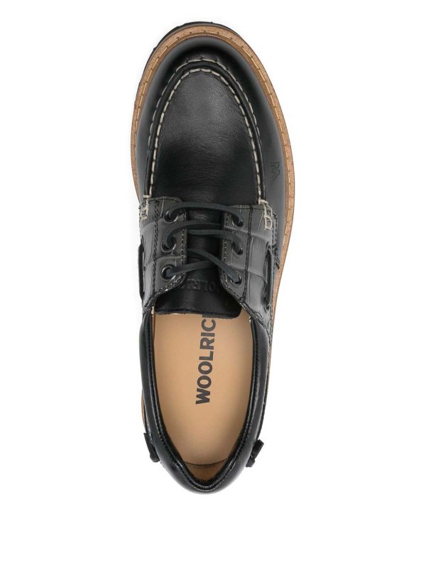 The Best Shops WOOLRICH: Mocasines y Zapatillas - Mocasines - Negro