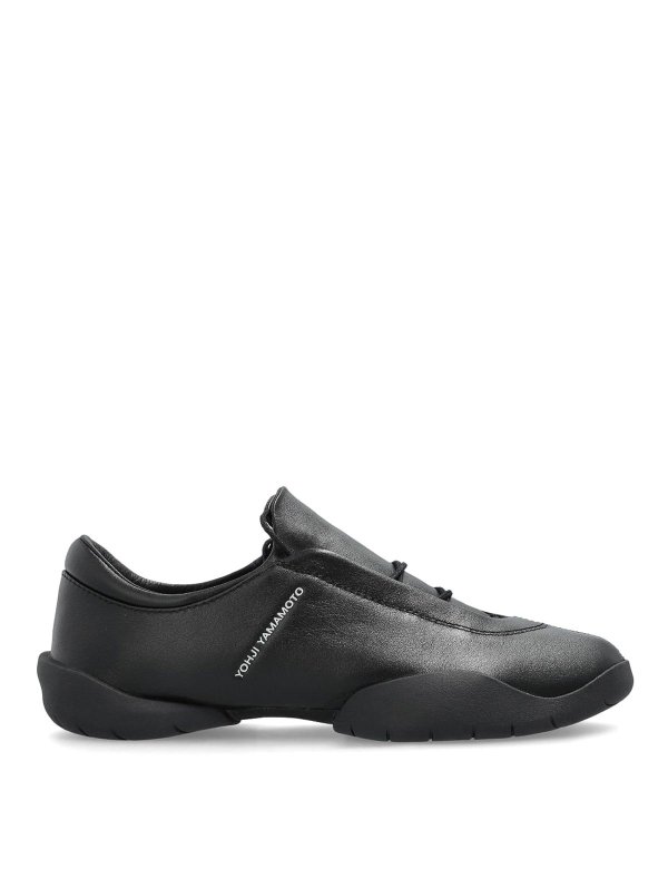 Y-3: trainers - Regu Leather Sneakers