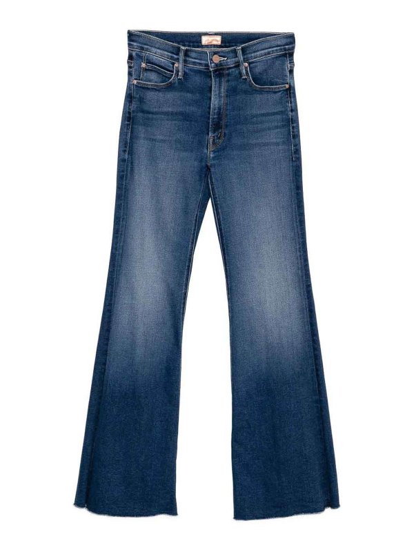 MOTHER: Straight Leg Jeans - Straight Leg Jeans - Blau