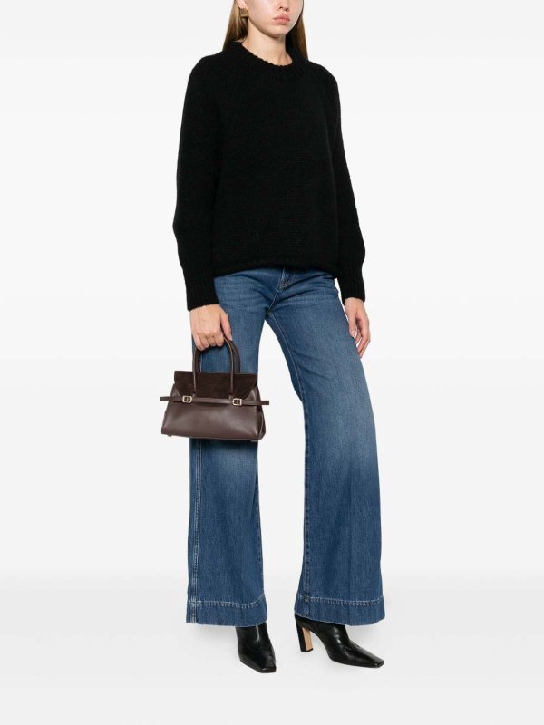 Straight Leg Jeans - Blau shop online: Semicouture