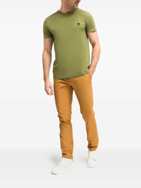 TIMBERLAND: Pantalones casual online - Pantalón Casual - Naranja