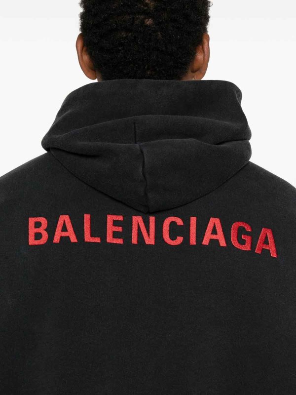 スウェットシャツ/セーター - 黒 shop online: BALENCIAGA