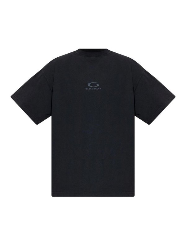 BALENCIAGA: t-shirts - Loop Sports Icon T-Shirt