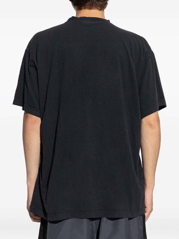 The Best Shops BALENCIAGA: t-shirts - Loop Sports Icon T-Shirt