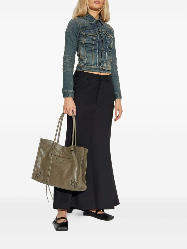 BALENCIAGA: デニムジャケット online - デニムジャケット - ブルー