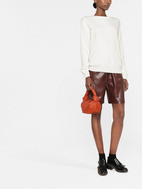 The Best Shops BRUNELLO CUCINELLI: Pull col rond - Pull Col Rond - Blanc