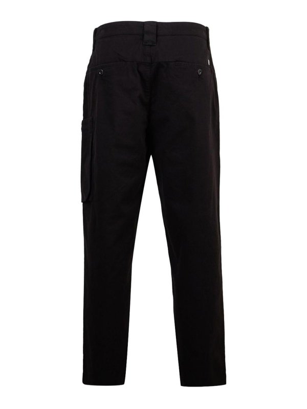 C.P. COMPANY: casual trousers online - Stretch Sateen Regular Cargo Pants