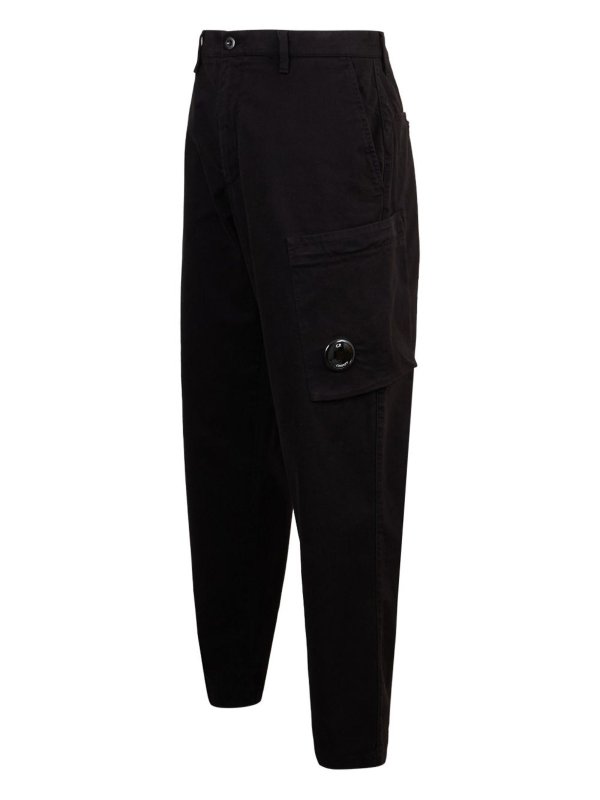 Stretch Sateen Regular Cargo Pants shop online: C.P. COMPANY