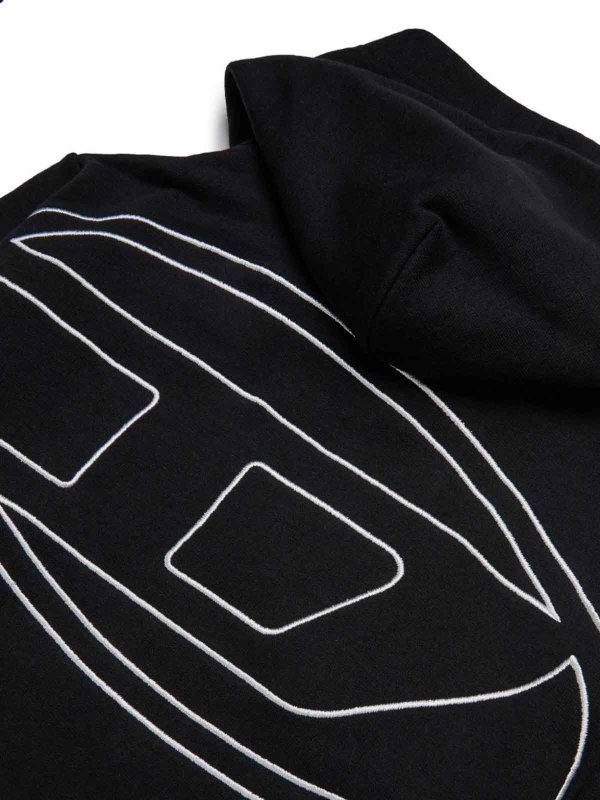 Over Hoodie shop online: DIESEL