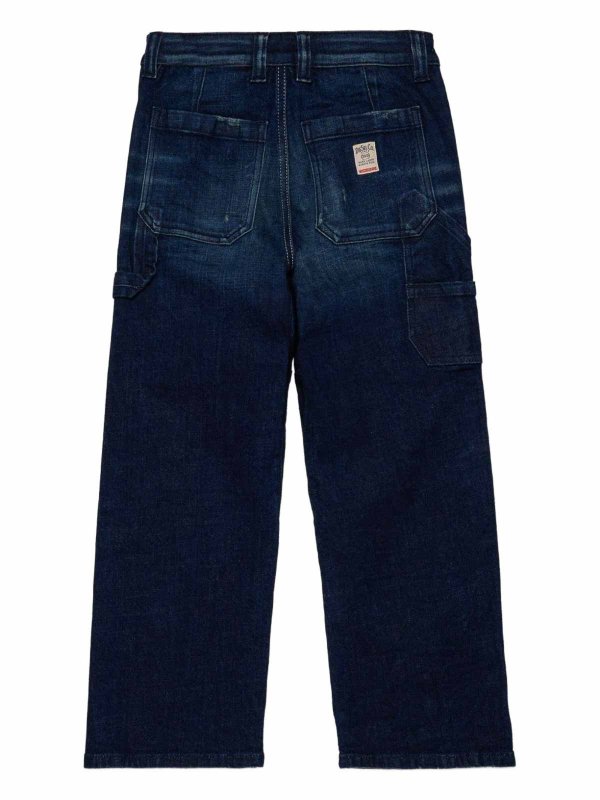 DIESEL: Jeans Rectos online - Vaqueros Rectos - Azul