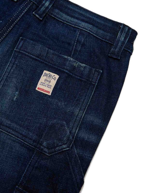 The Best Shops DIESEL: Jeans Rectos - Vaqueros Rectos - Azul